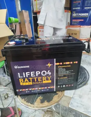 Sungene 300ah 12v 3.8kwh Lithium Ion Phosphate Battery Available