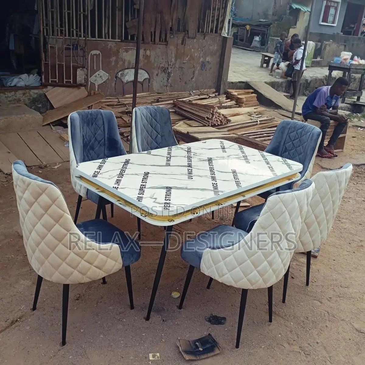 High Gloss Dinning Set