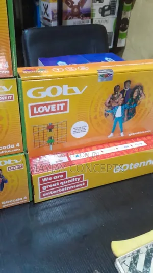 Gotv Decoder and Antenna-Complete Quality Entertainment