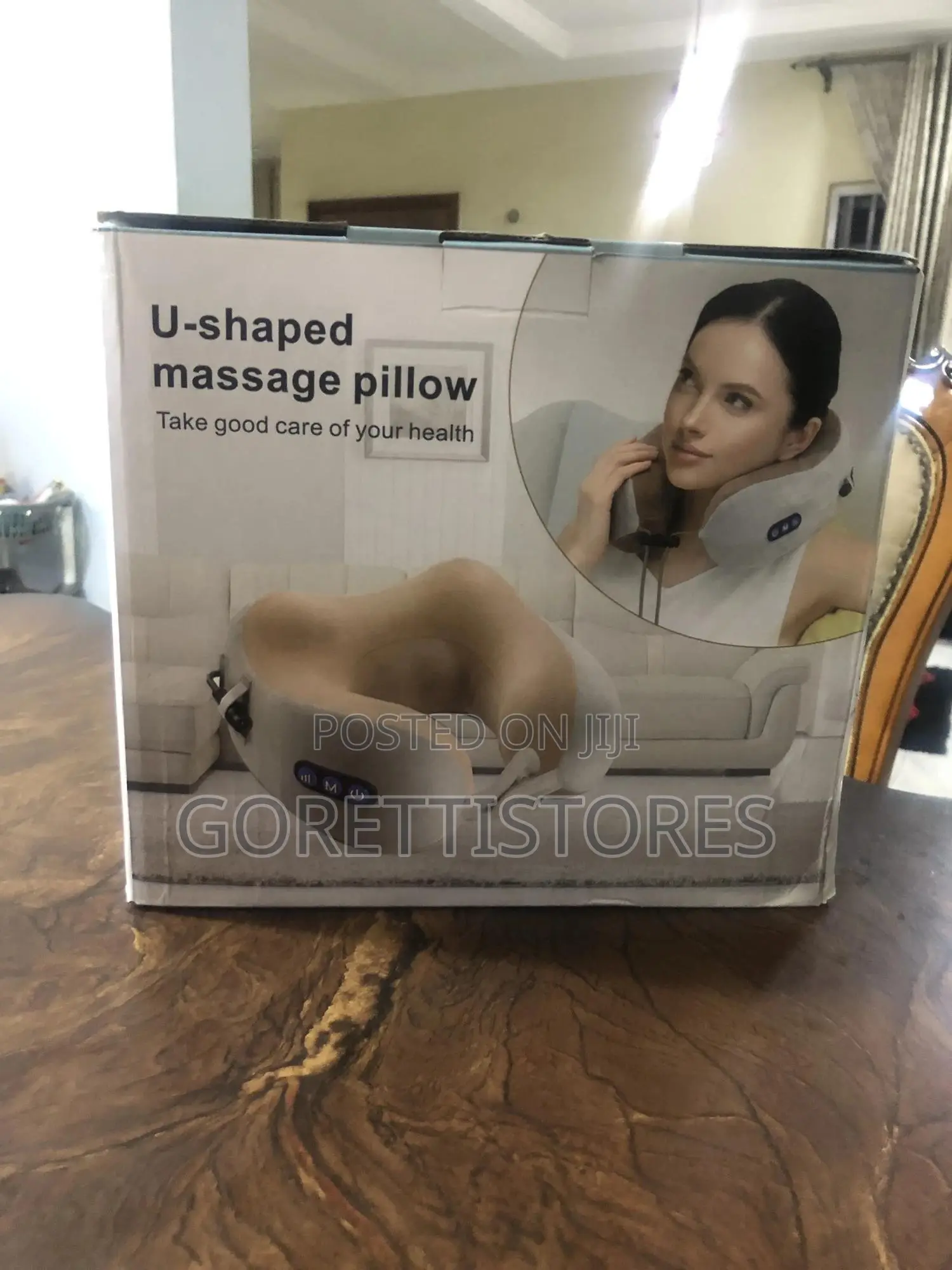 U Shaped Rechargeable Massage Pillow