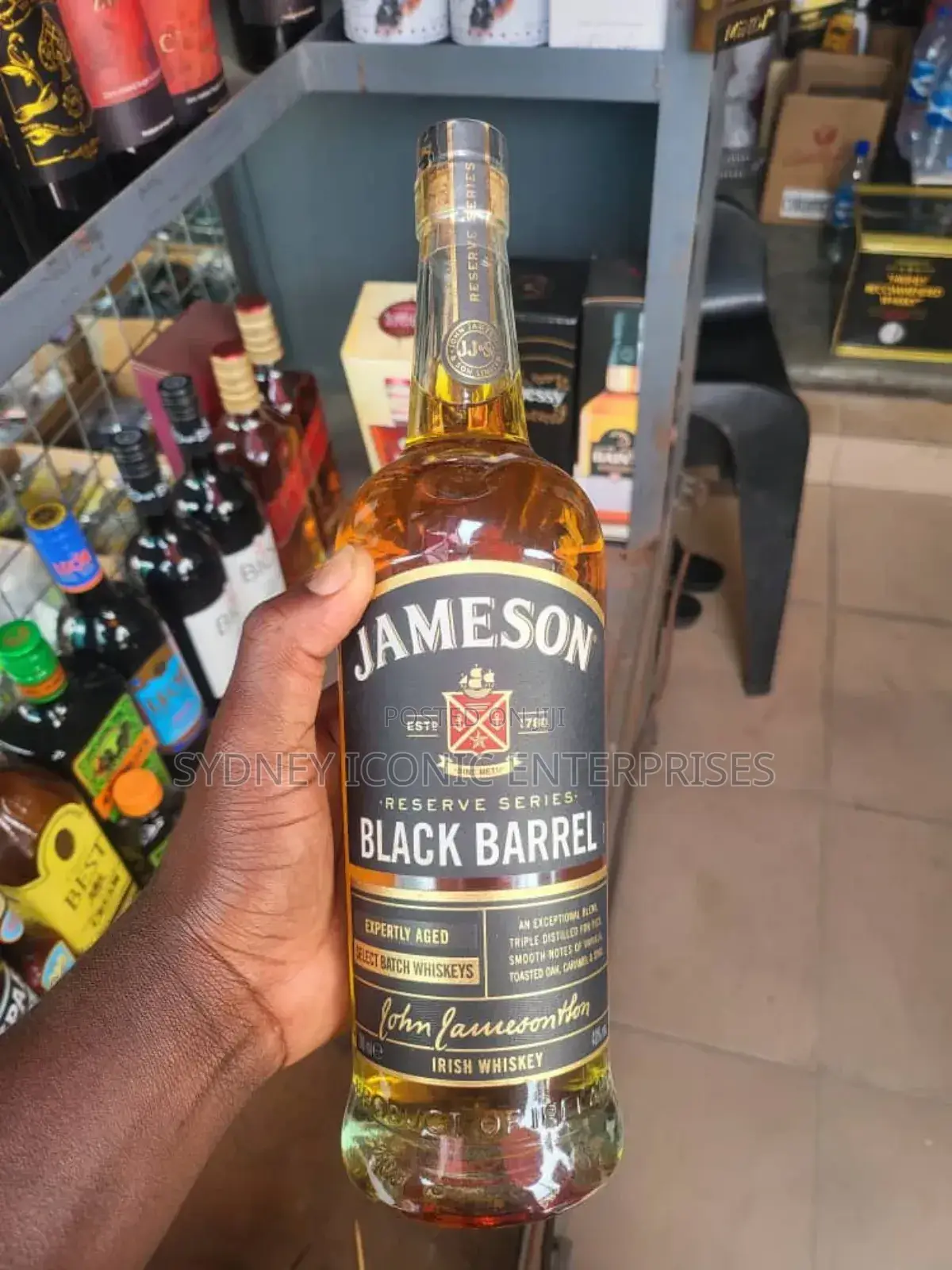 Jameson Black Barrel