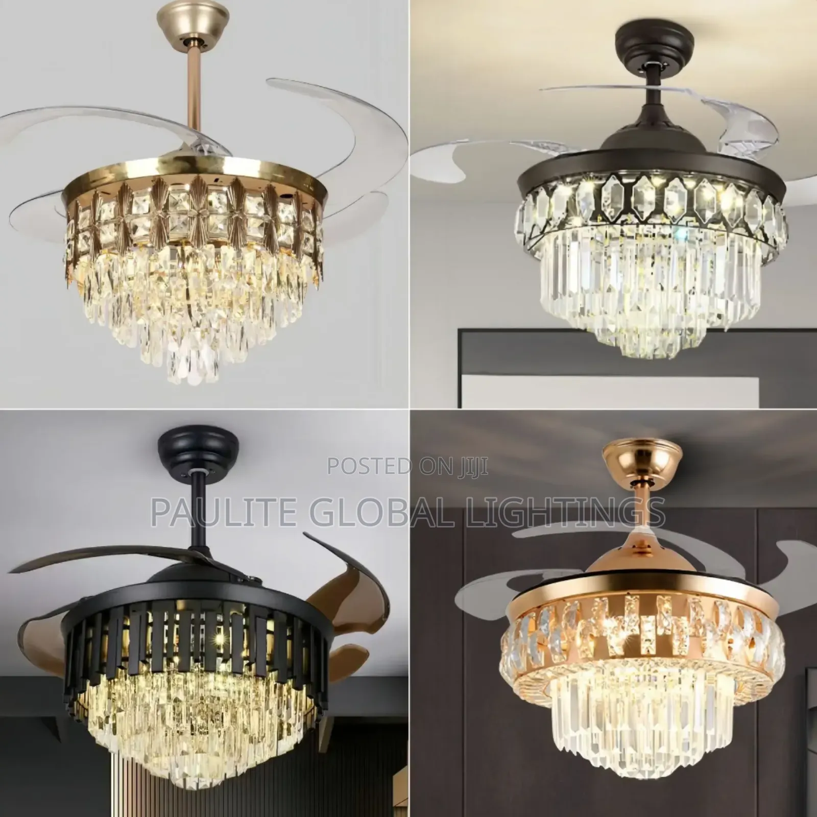 Fan Chandelier