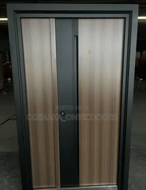 7ft By 4ft German Special Steel (Brown And Black Plain Design)