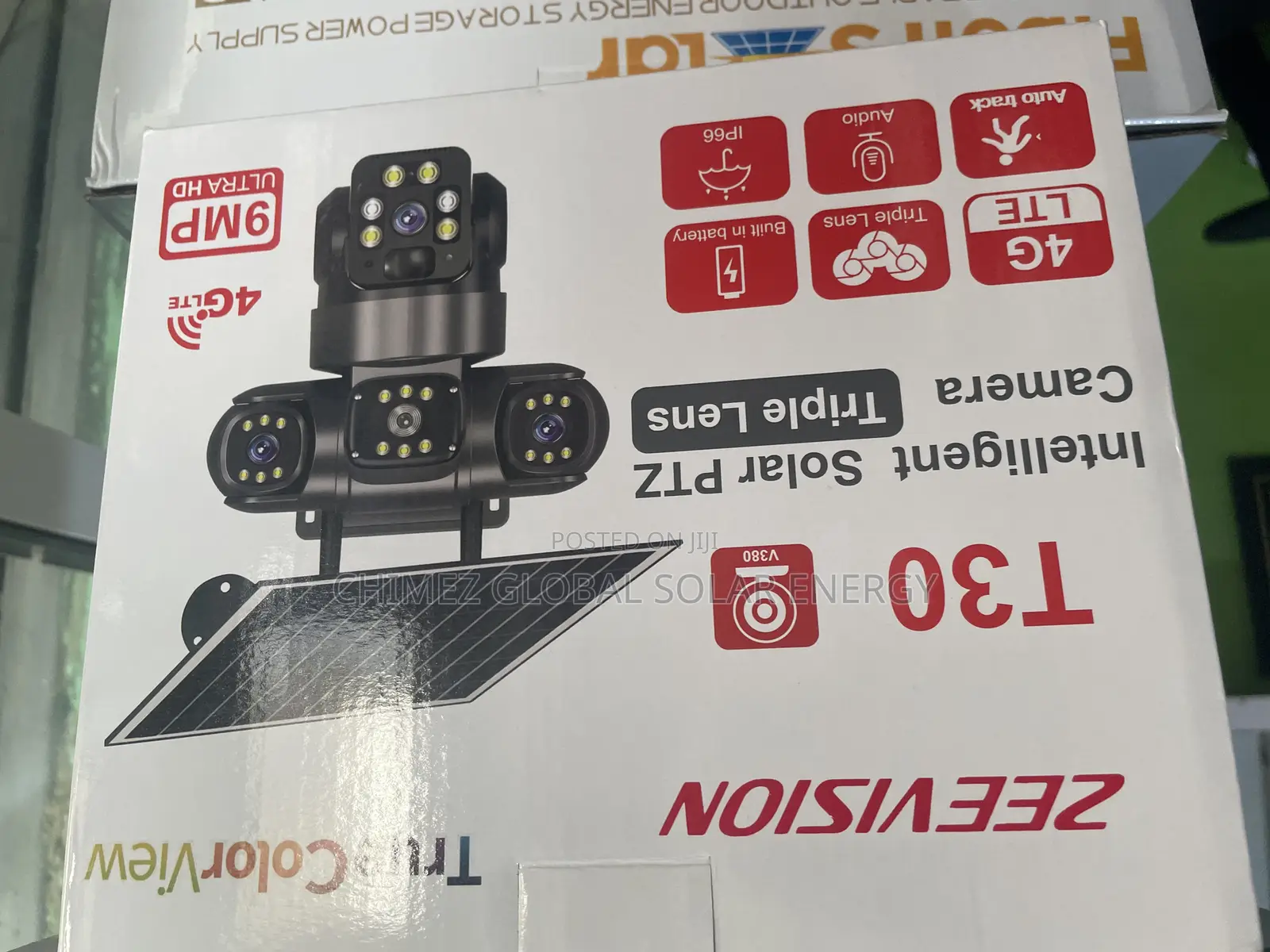 Intelligent Solar PTZ Camera