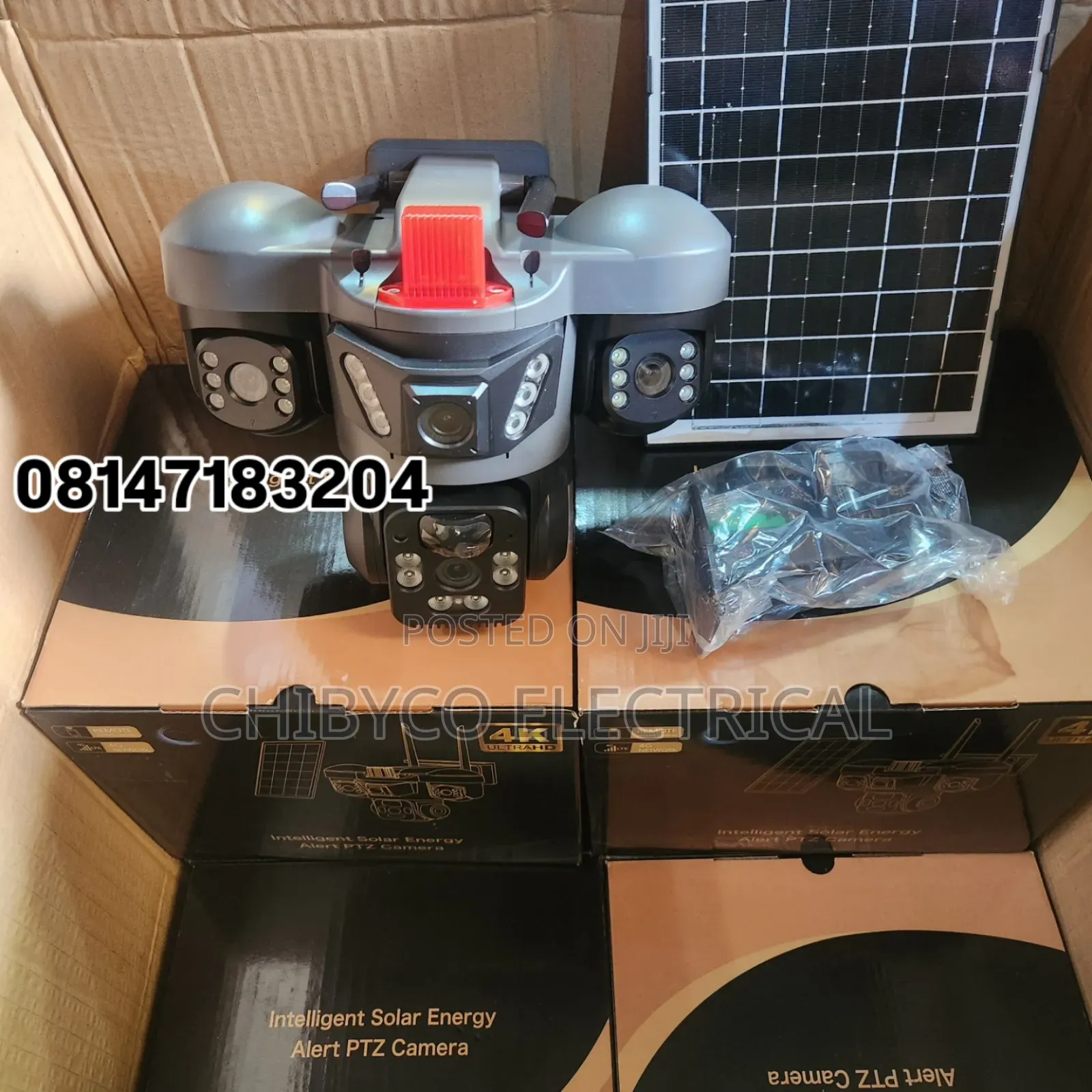 Triple Lens Solar Camera