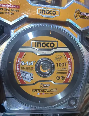 Tct (Tungsten Carbide Tipped) Saw Blade