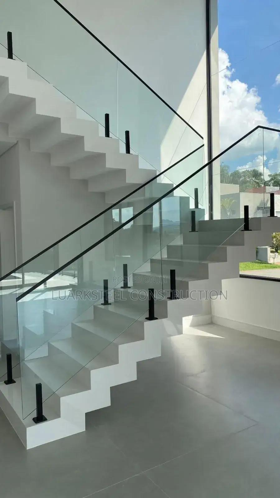 Stainless Handrails Glass Rails
