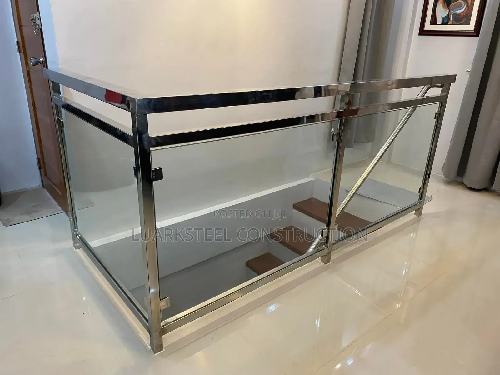 Stainless Handrails Glass Rails