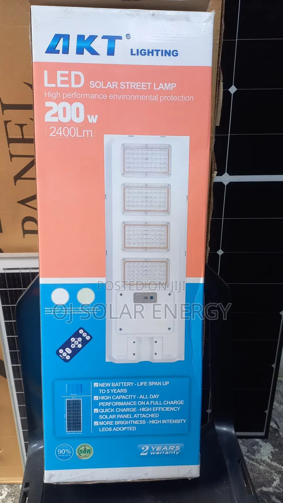 Akt Solar Street Light, 200w