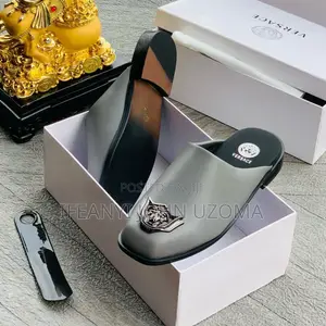 Versace Luxury Ash Color Half Shoe