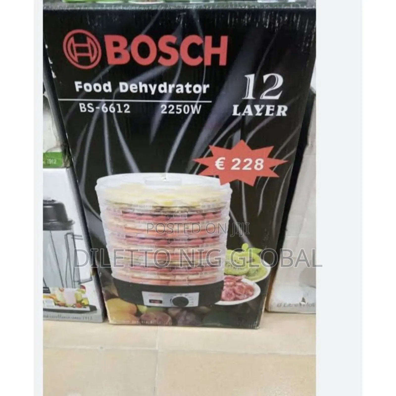 12-Layers Multi-Purpose Food and Vegetables Dehydrator