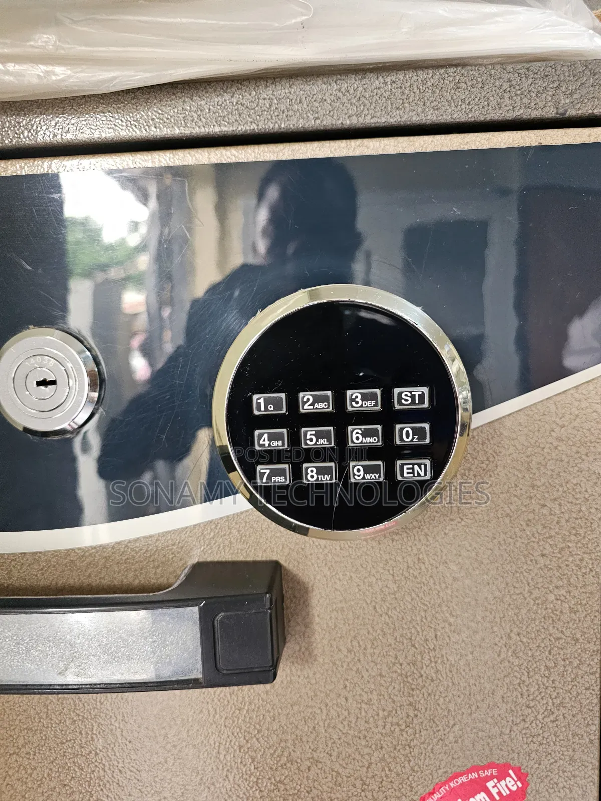 Switch Four Drawers Fireproof Safe -digital