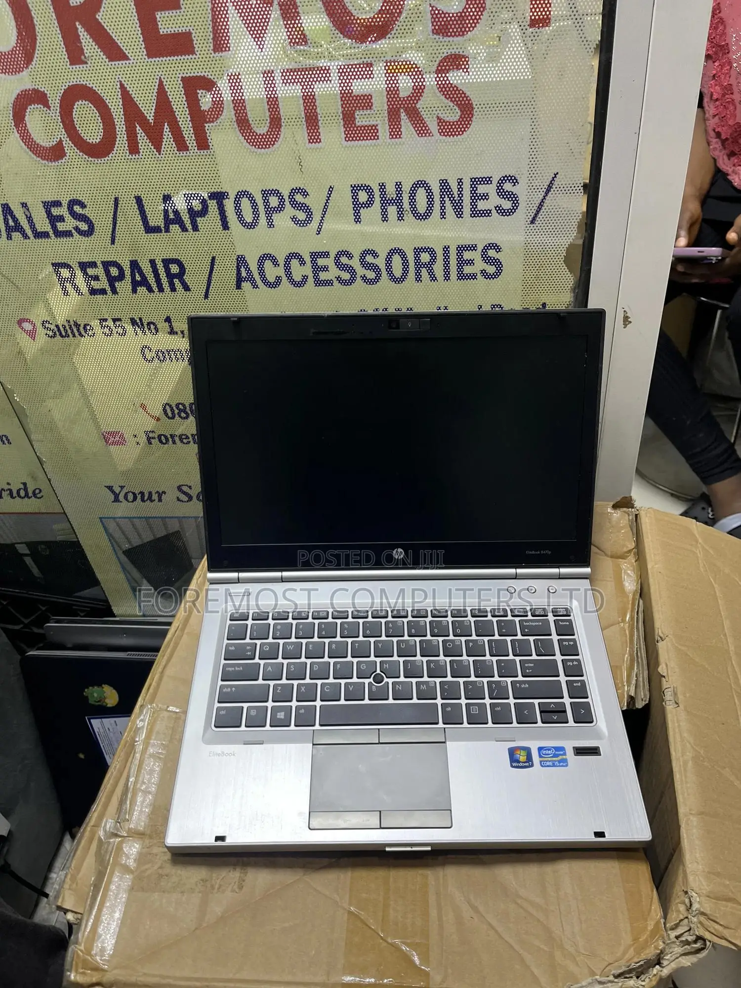 Laptop HP EliteBook 8470P 8GB Intel Core I5 HDD 320GB