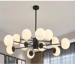 16 Glass Chandelier Fittings Light for Living Room Decor