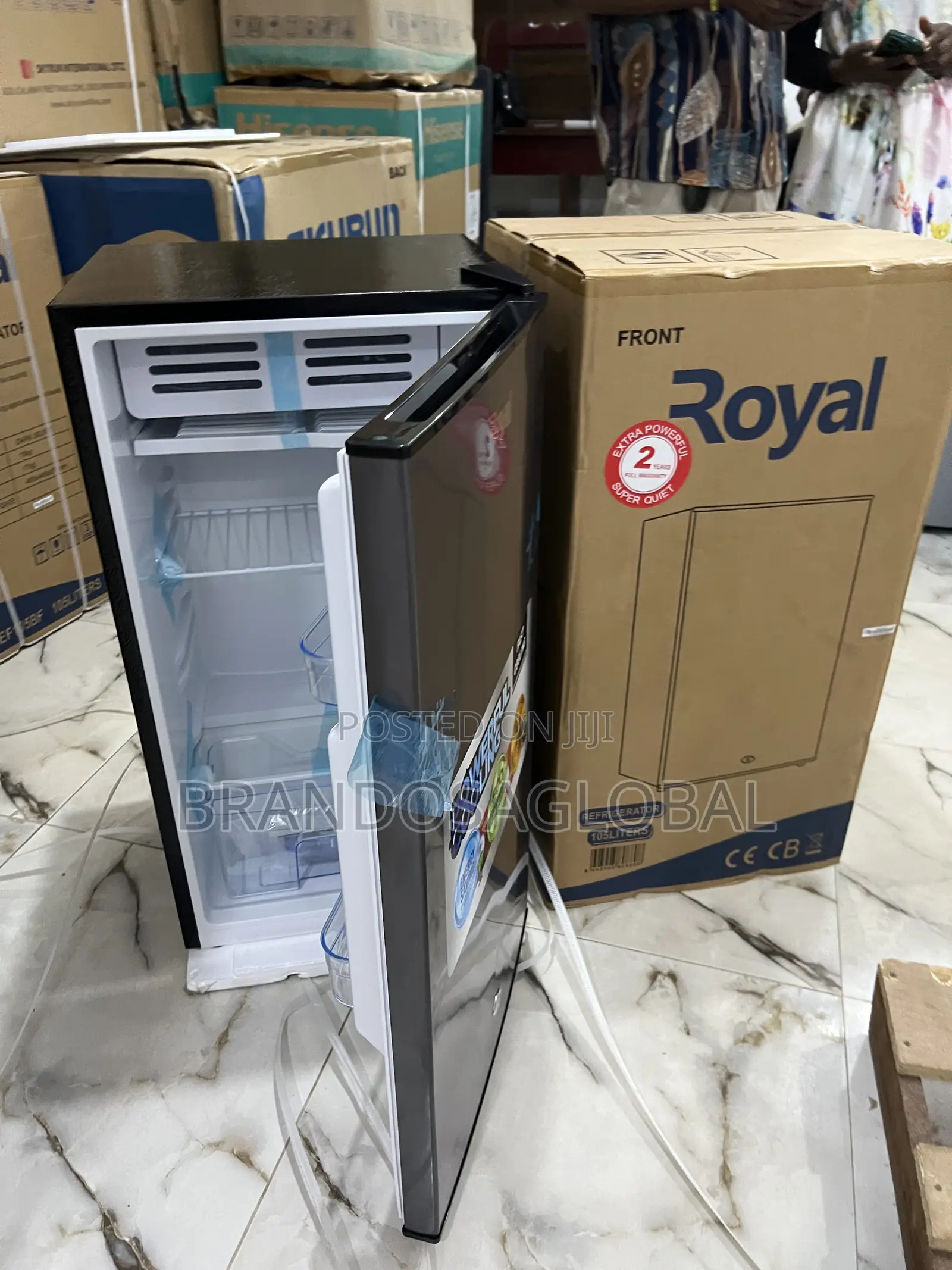 Royal 105l Fridge – Compact Size, Maximum Efficiency