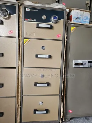 Switch Four Drawers Fireproof Safe -manual