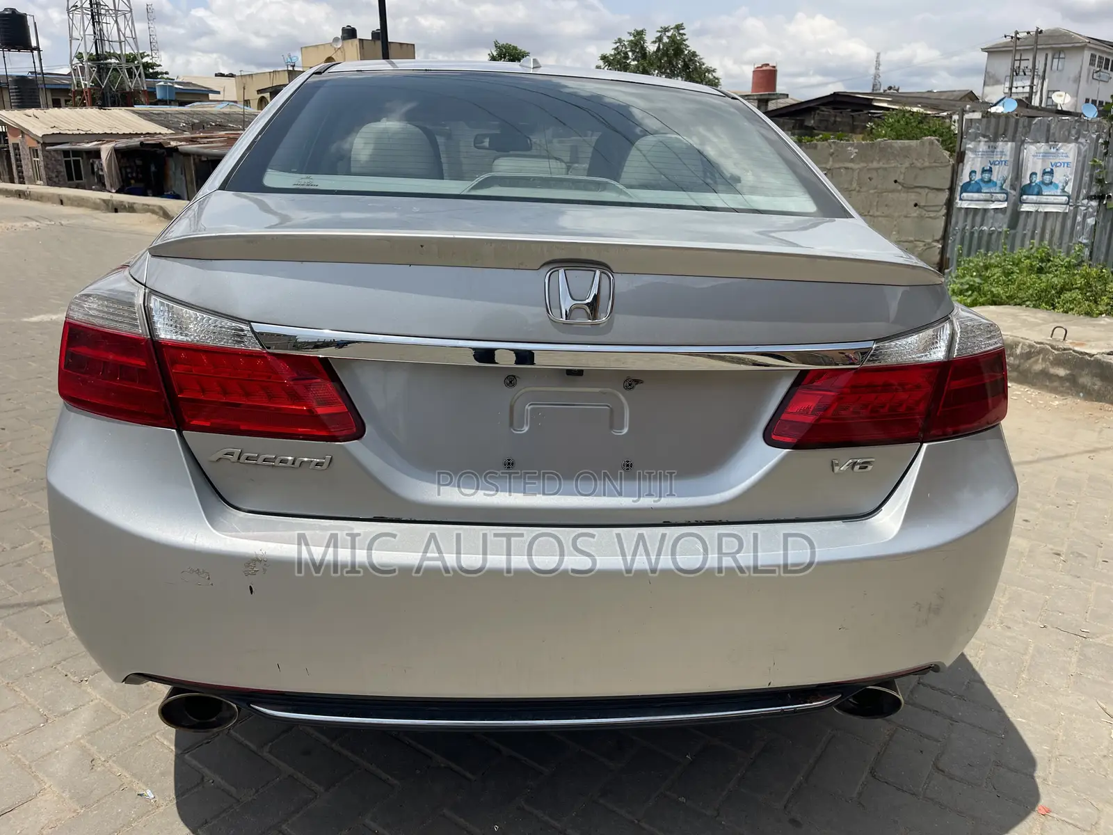 Honda Accord 2015 Silver