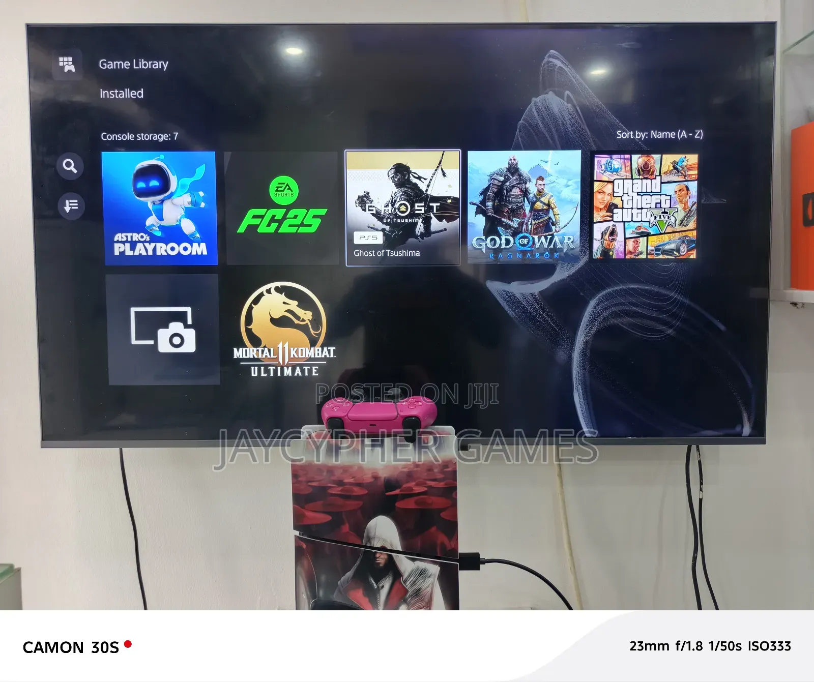Assasins Creed Customized Ps5 Slim