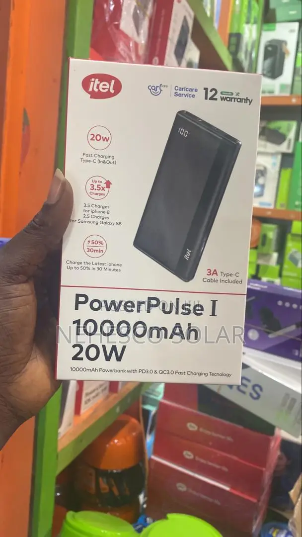 Itel 10,000mah Power Bank