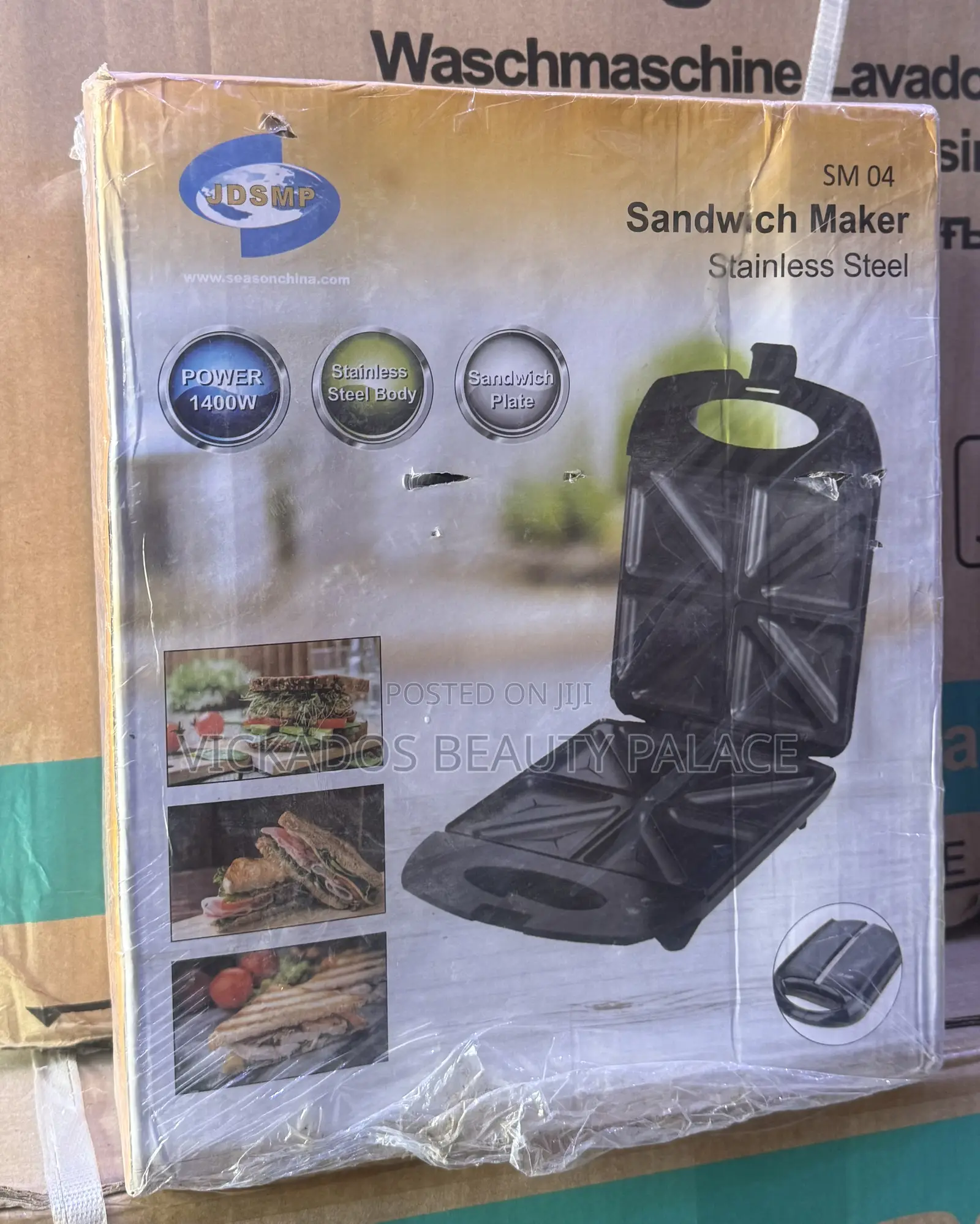 Sandwich Maker Stainless Steel