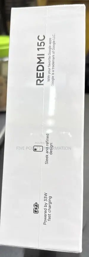 New Xiaomi Redmi 15C 4G 256 GB Black