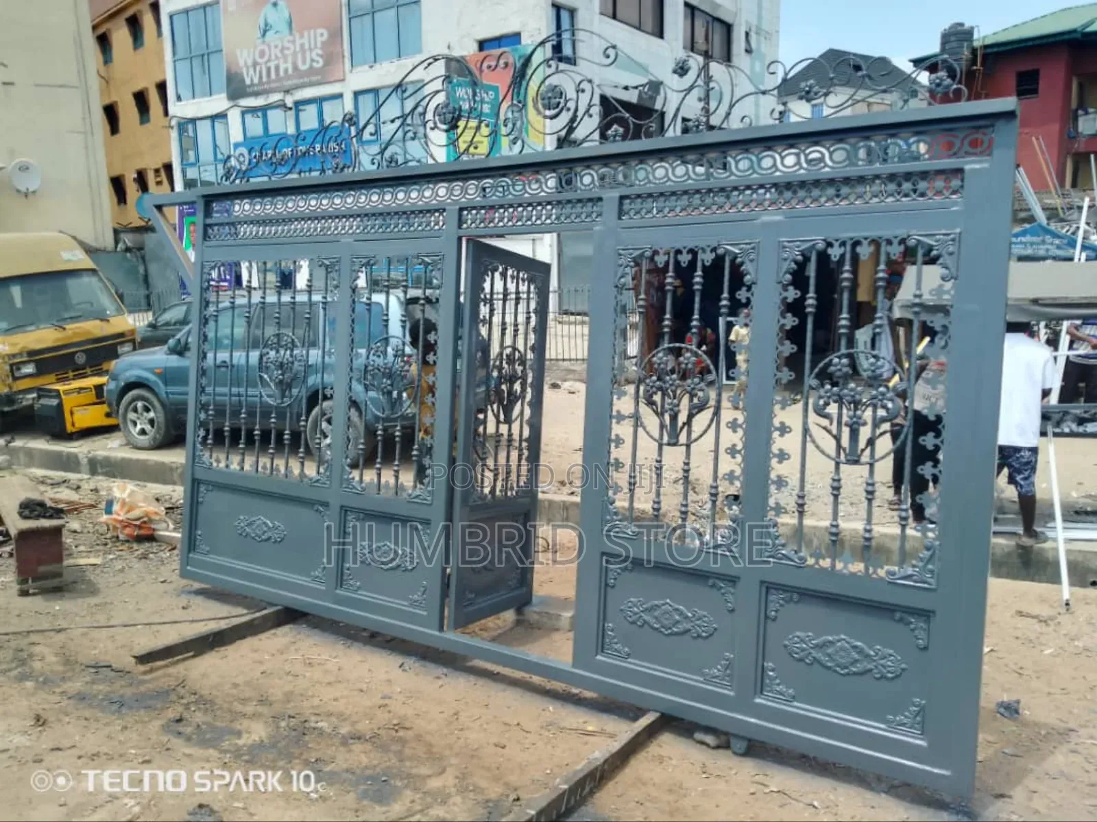 Wrought Iron Design Gate