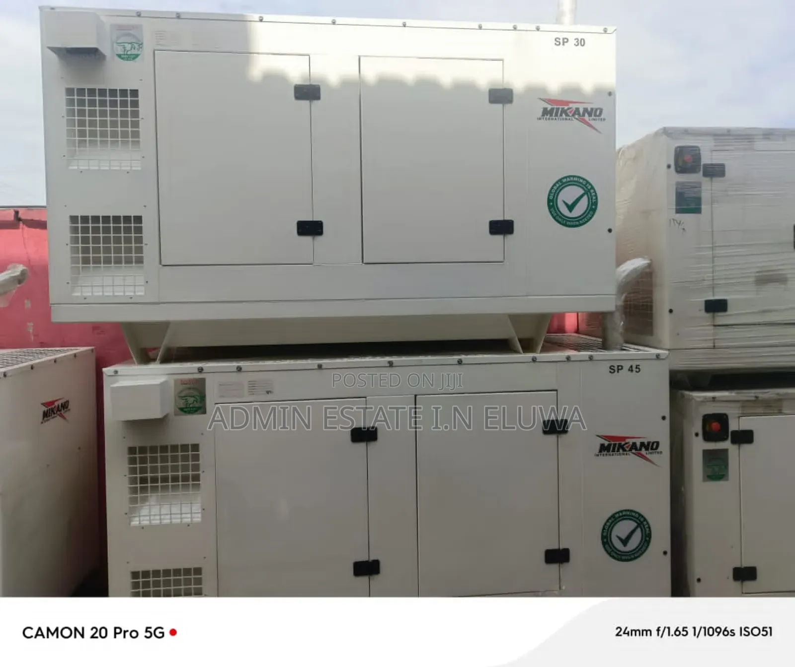 Mikano Sound Proof Power Generator-