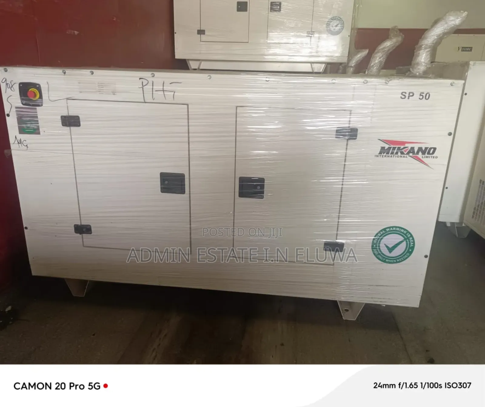 Mikano Sound Proof Power Generator-