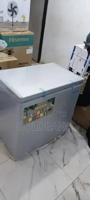 Fast Freezing Skyrun 155l Chest Freezer 155hnw Grey