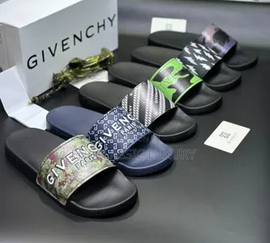 High Quality Luxury Men's Slides Givenchy Well Branded Package