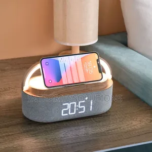 Multi-Function: Bluethoot Speaker,Fast Charging Wireless Charger Clock