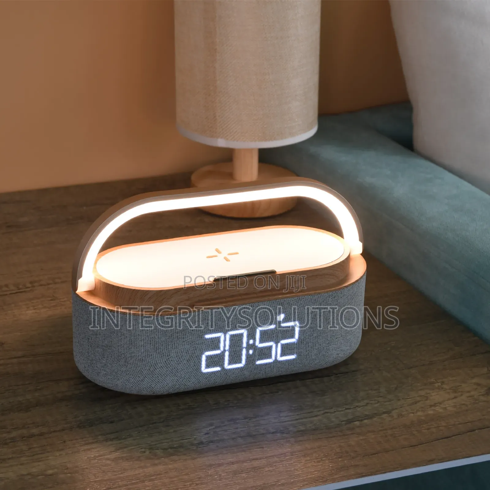 Multi-Function: Bluethoot Speaker,Fast Charging Wireless Charger Clock