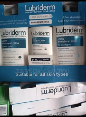 Lubriderm Daily Moisture Lotion + Pro-Ceramide, 3 in 1 Lotion