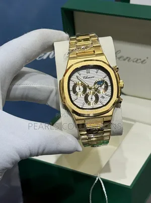 Chenxi Gold Chain Watch (White Face Dial)
