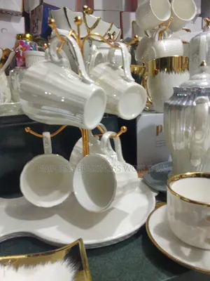 Breakable Tea Sets. Different Designs
