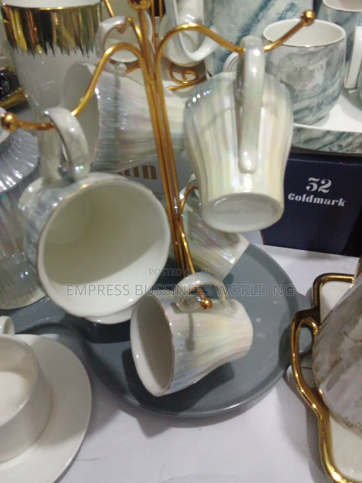 Breakable Tea Sets. Different Designs
