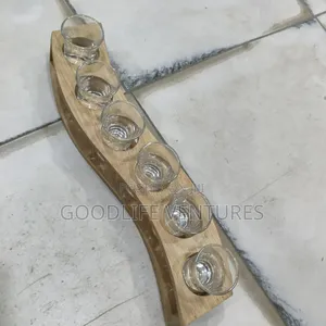 Tequila Glass And Rack