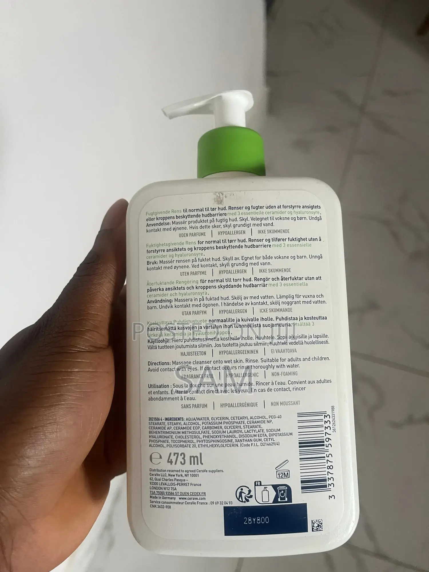 Cerave Hydrating Cleanser