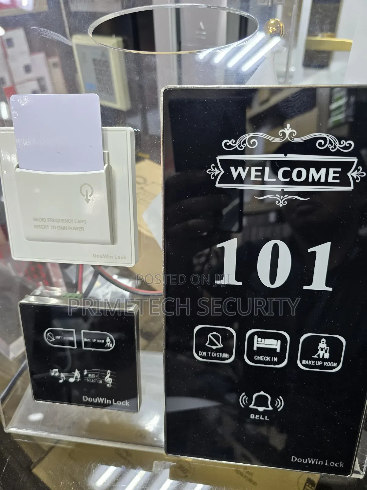 Security Hotel Signage