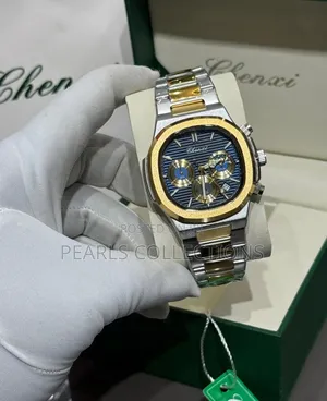 Chenxi Gold Chain Watch (Green Face Dial)