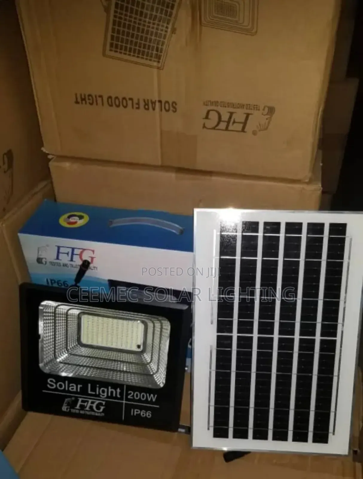 Super Bright 200w Solar Flood Light