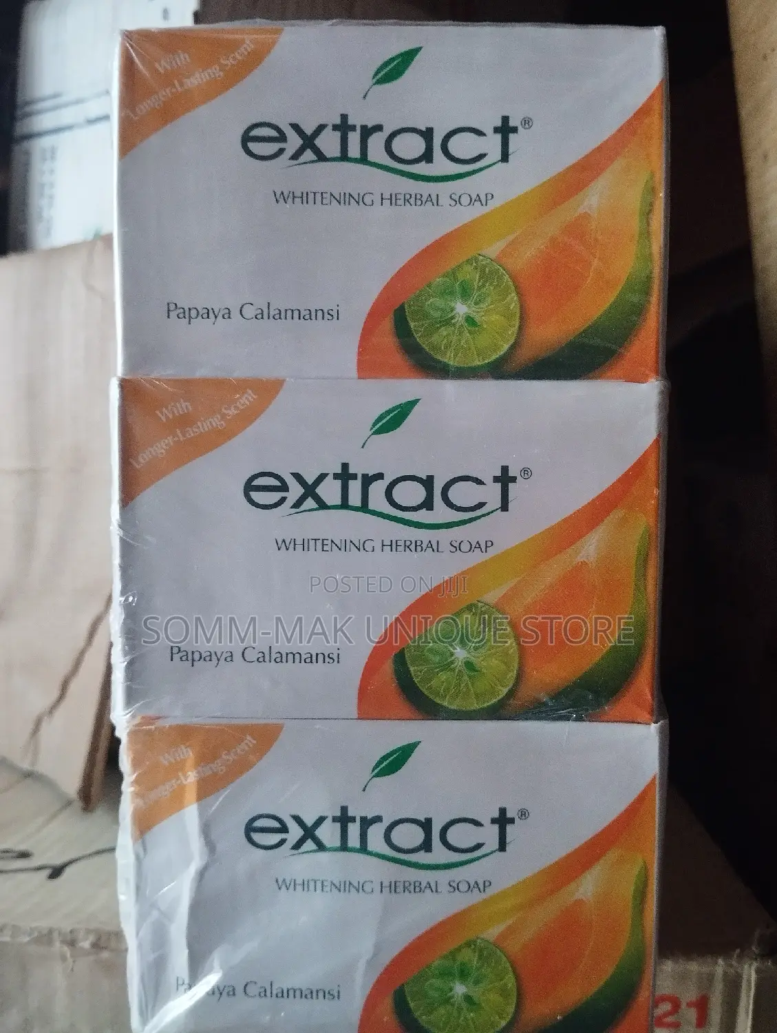 Philippines Extract Papaya Lightening Herbal Soap - 12pcs