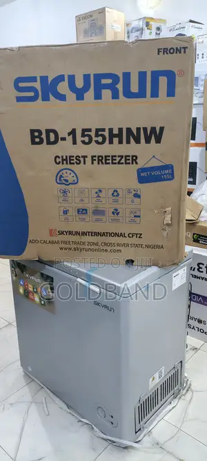 Skyrun 155l Low Nosie Bd 200a Skyrun Chest Freezer