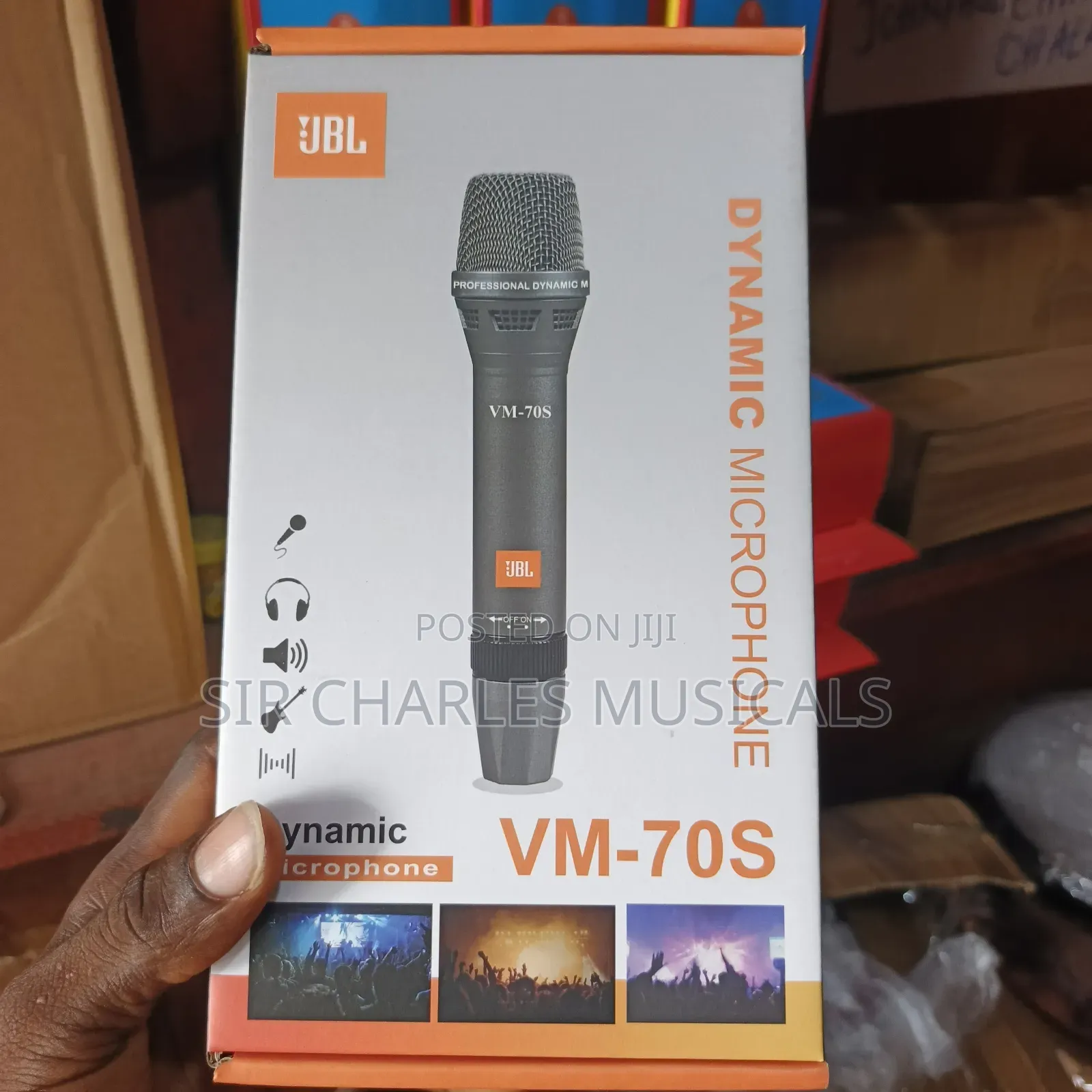 JBL Vm-70s Wired Professional Microphone