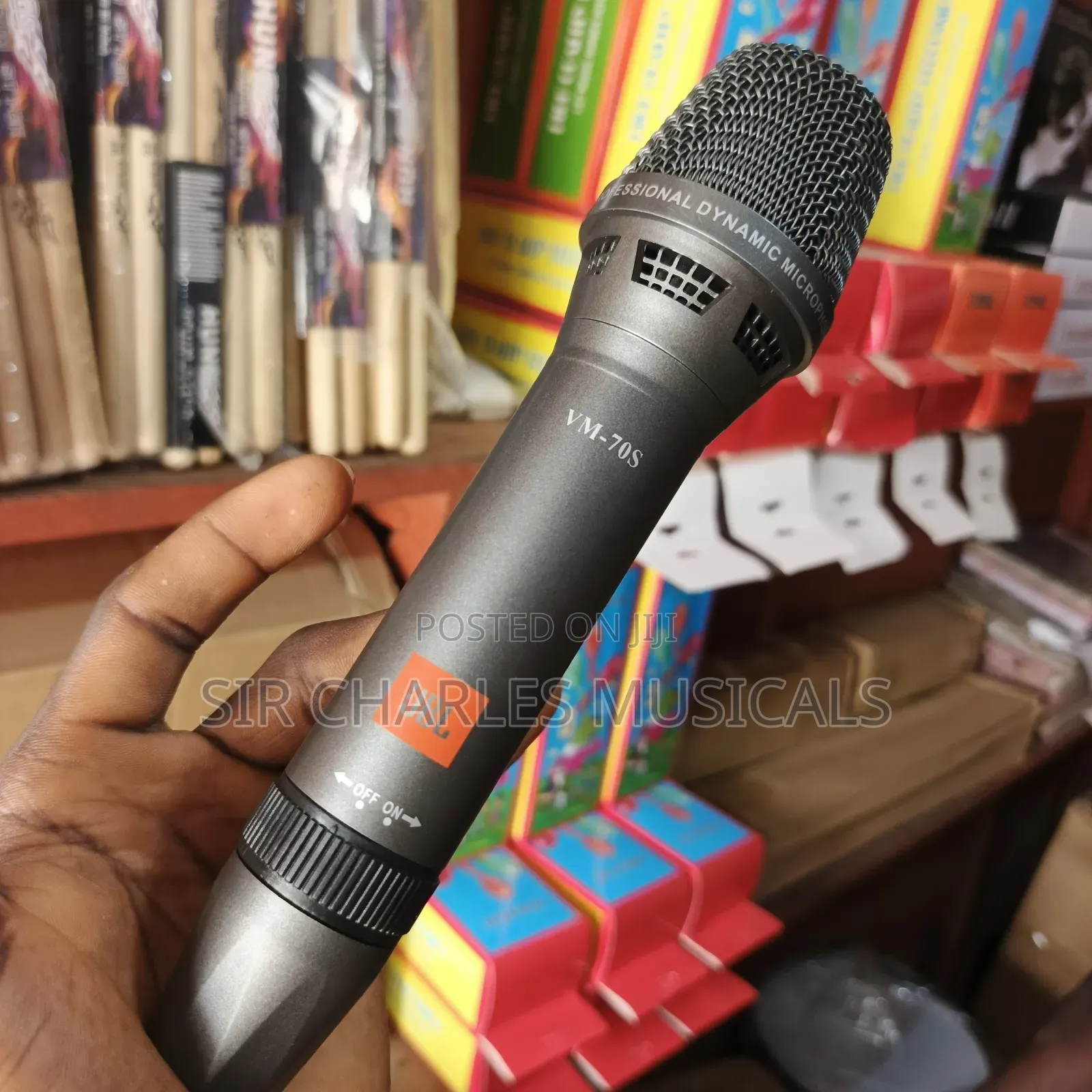 JBL Vm-70s Wired Professional Microphone
