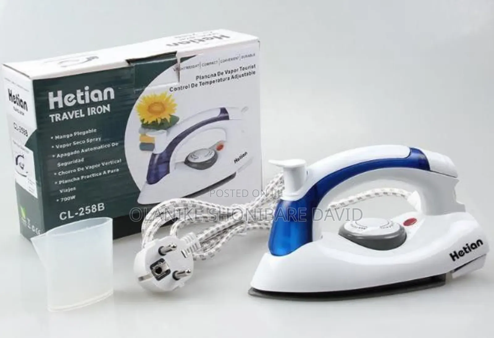 Foldable Iron