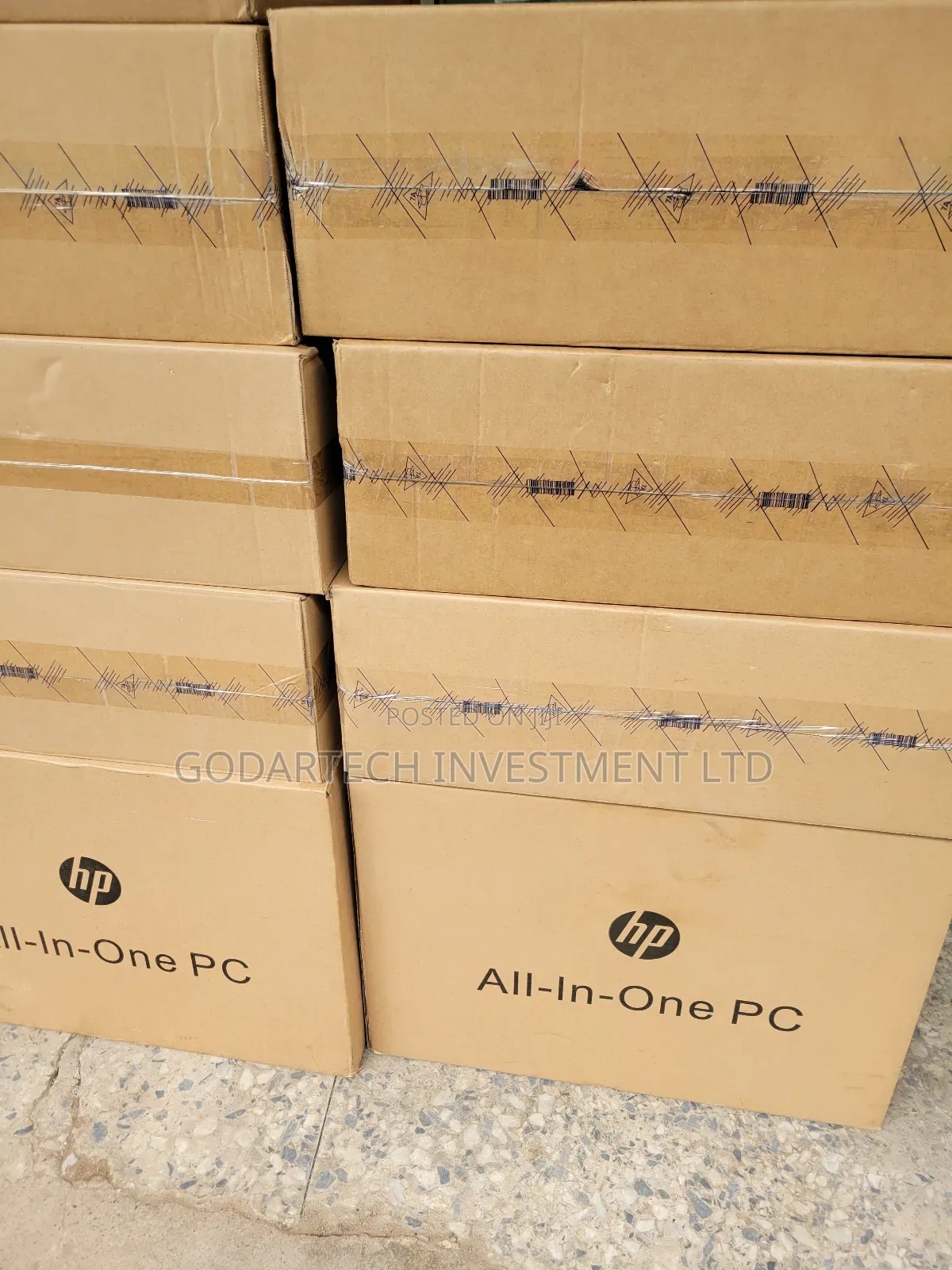 New Desktop Computer HP AiO 22 8GB Intel Celeron SSD 256GB