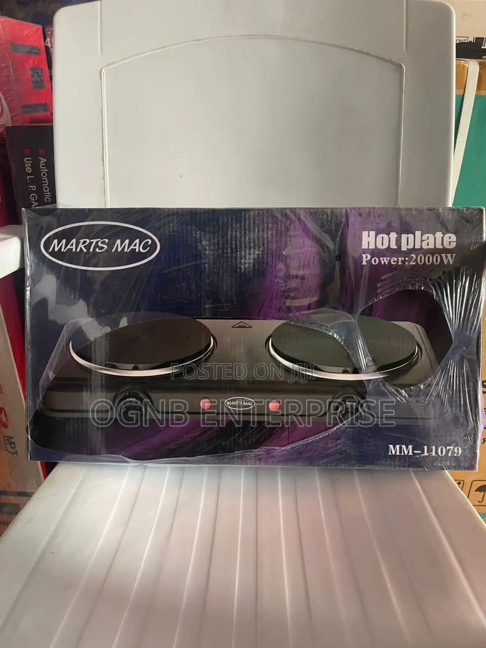 Marts Mac Double Hotplate Cooker