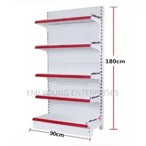 Optimum 5 Tier Supermarket Shelf/Racks 7ft
