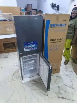 Skyrun BCD- 170l Refrigerator – Modern Look, Fast Freezing Power